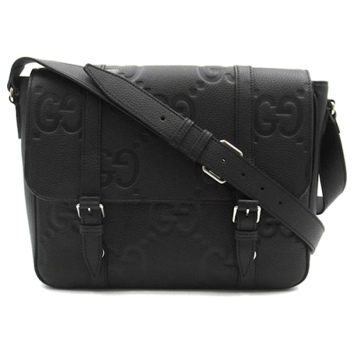 Louis Helano Universal Bag Men's Handbag, Black Leather - E-SEVEN