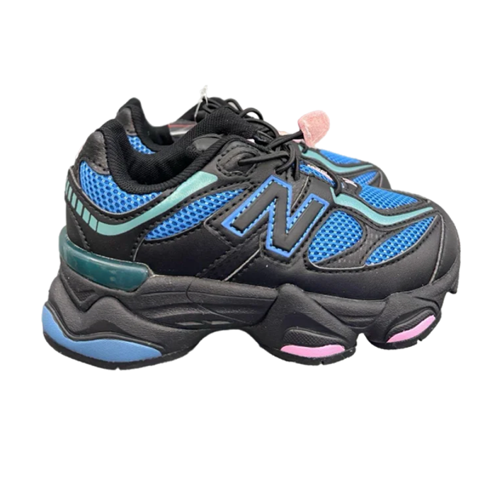 Nike ジャクムス New Balance 9060 Kids' Colorful Sneakers Black and Blue - E-SEVEN