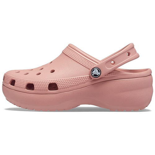 كروكس Classic Platform Clog Pink نسائي مريح