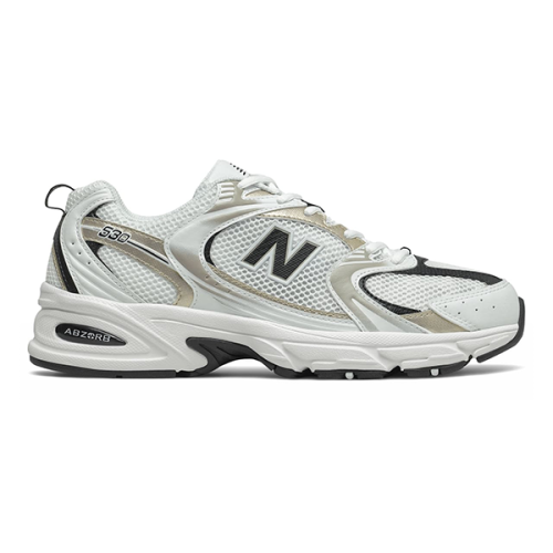 حذاء رياضي للجنسين نيوبالانس 530 بلاك وايت بيج