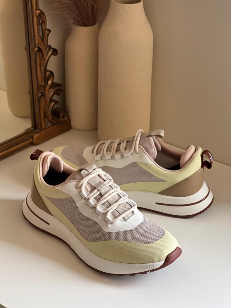 Lorebiana Weekend Men's Daily Sneaker Beige Brown
