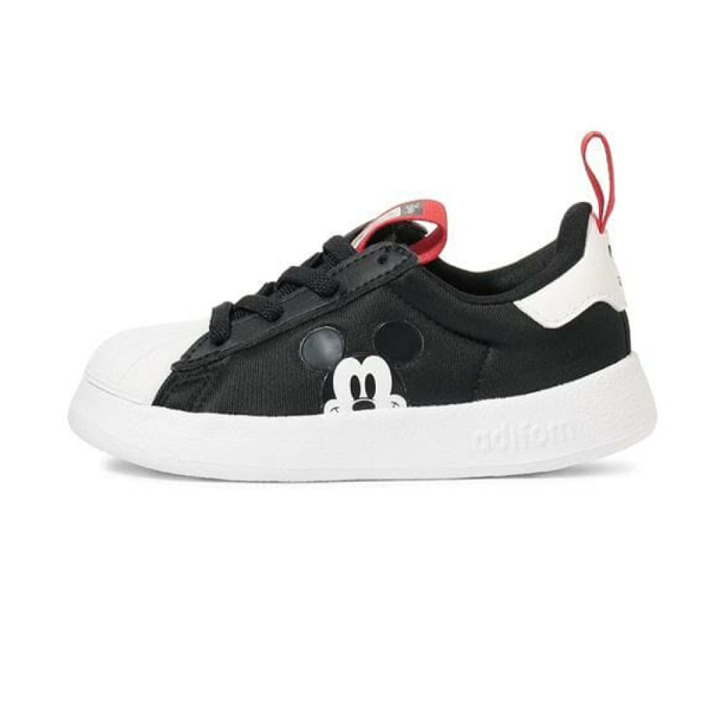 デザイン専用 Adidas Adifoam x Disney Mickey Mouse Kids' Shoes in Black