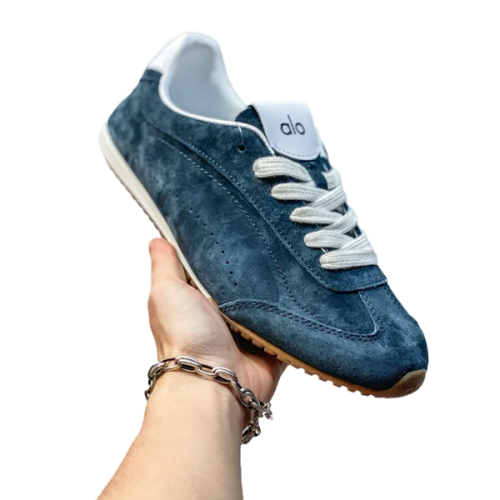 Unisex Alo Yoga Velvet Navy Shoes - E-SEVEN STORE