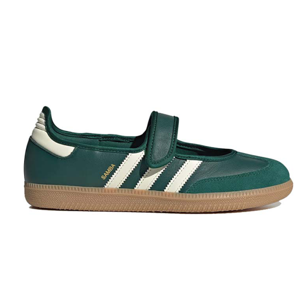 Adidas Samba Jane Women's Flat Green Ballerina