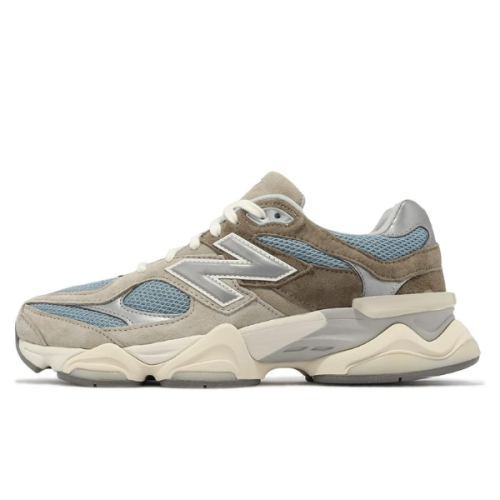New Balance 9060 Brown Light Gray Blue sneakers E-SEVEN STORE