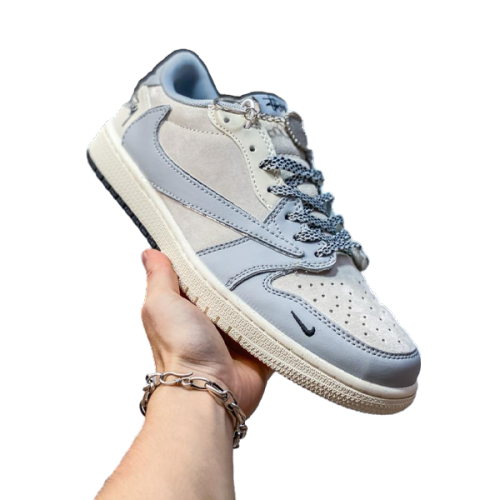 Snickers Air Jordan 1 Low Travis Scone in Gray | ESEVEN STORE