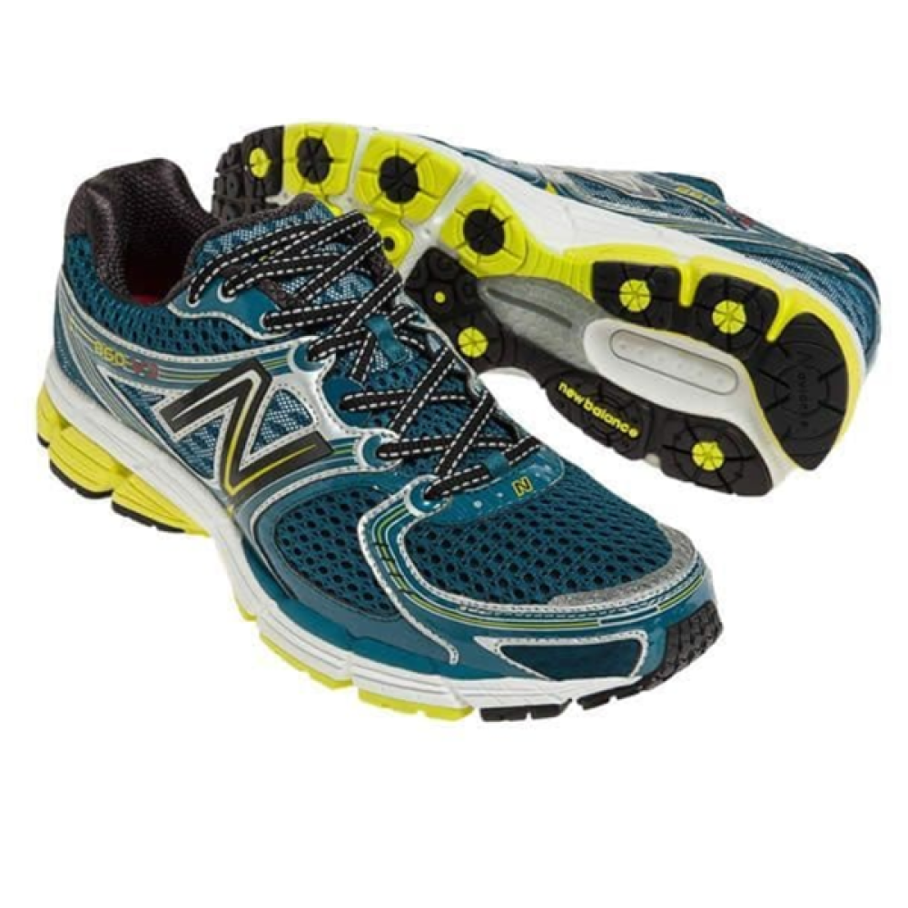 スニーカー New Balance '860' sneakers New Balance-Men's 860 v3 Blue & White Multicolor Foam