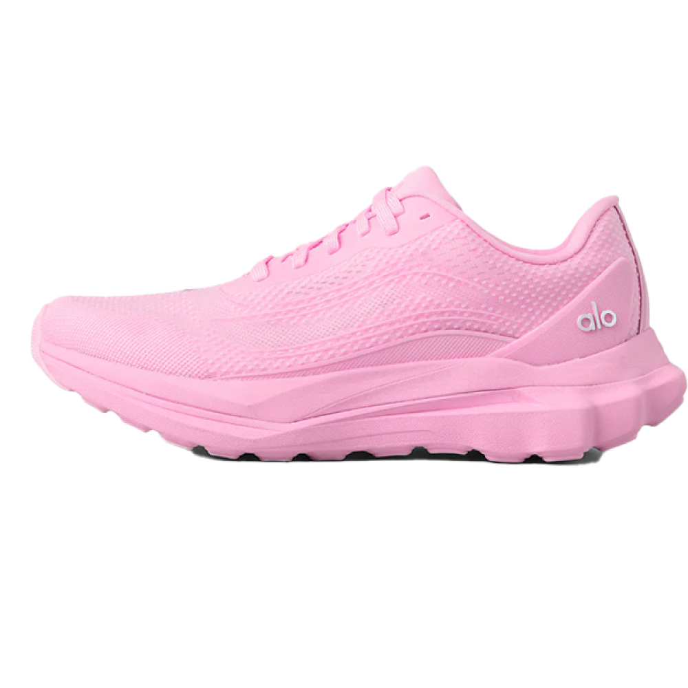 alo runner women's pink shoe