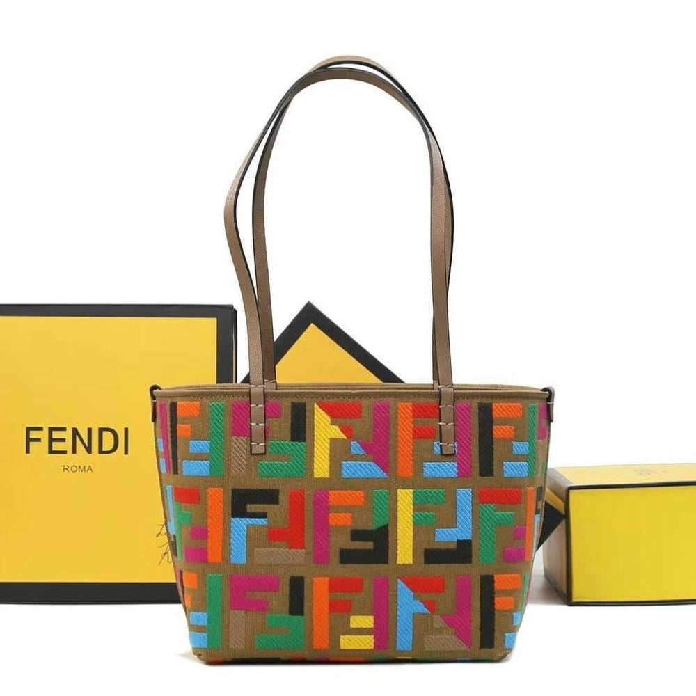 ( т т ) Fendi Women's FF Style Colorful Stylish Shoulder Bag - E