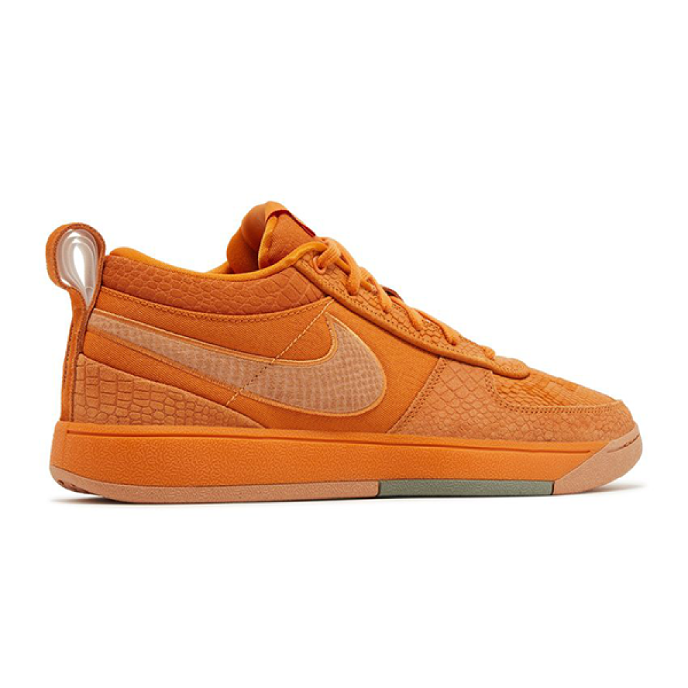 Nike Air Max 1 Breathable Orange Men's Basketball Shoe - E