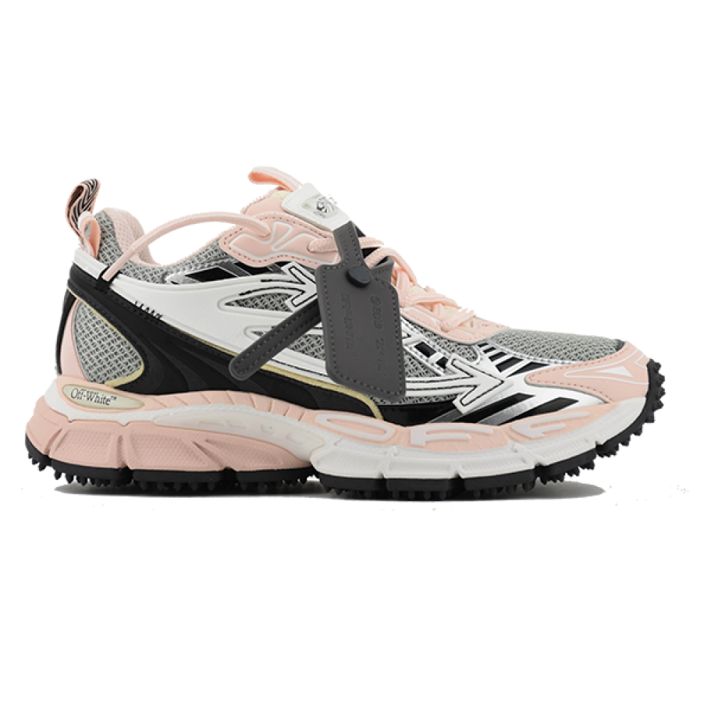 Off-White Be Right Back Unisex Pink Black Sneaker