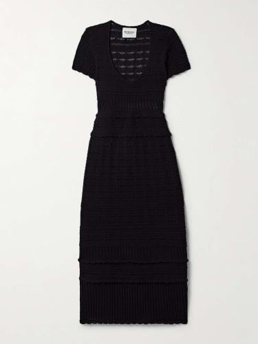 White alo midi summer sports dress with short sleeves - E-SEVEN STORE