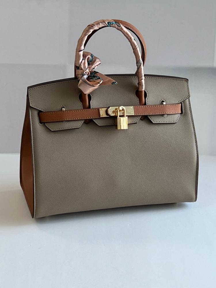 Hermes Women's Bag - Brown Gold Lock