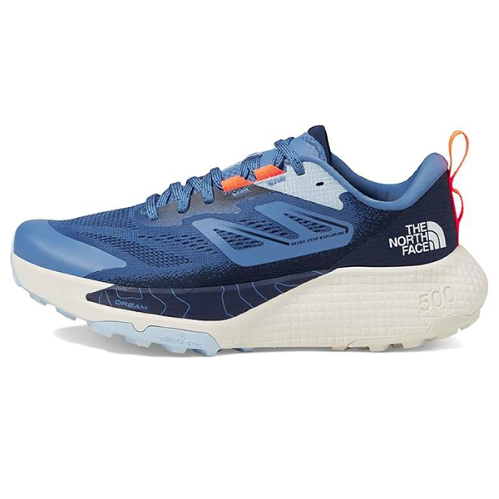 The North Face Men's Dark Blue Orange Athletic Shoe