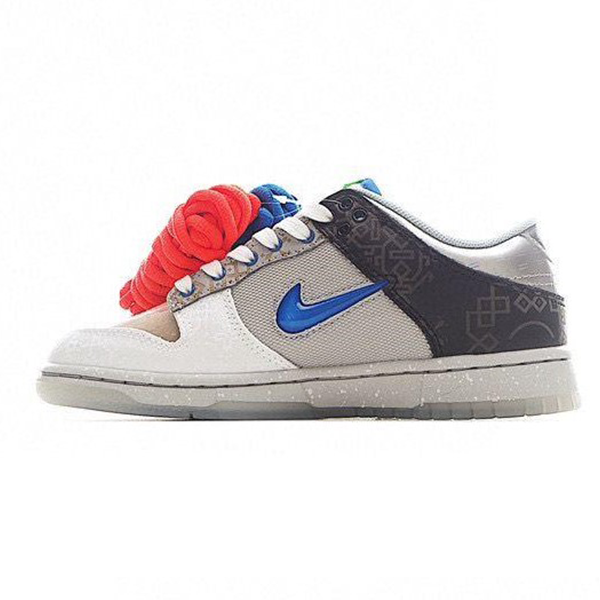 Colt X Dunk Low Men's Shoe with a distinctive design in black blue grey