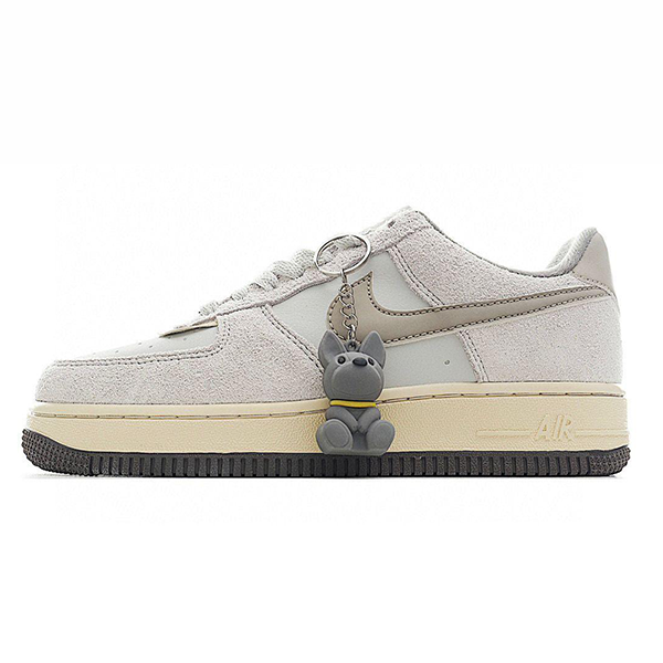 Nike Air Force 1 Suede Shoes in Elegant Grey