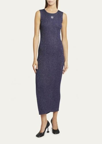 New women's long dress from Loewe, super quality - E-SEVEN STORE