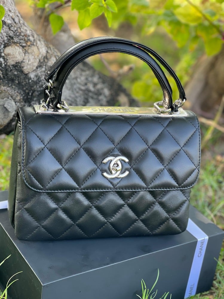 حقيبة يد شانيل تريندي سي سي بلاك