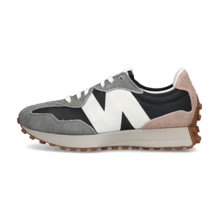 شوز نيو بالانس 327 رمادي ملتي كلر مبطن