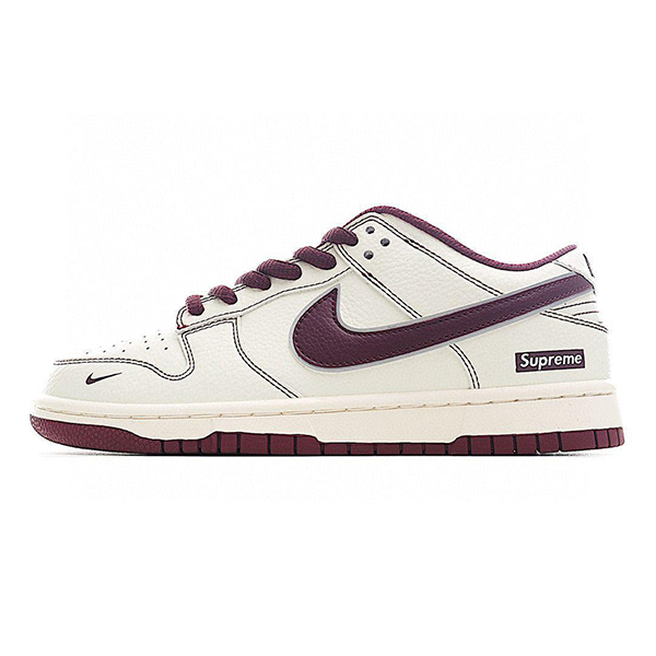 burgundy nike dunks low