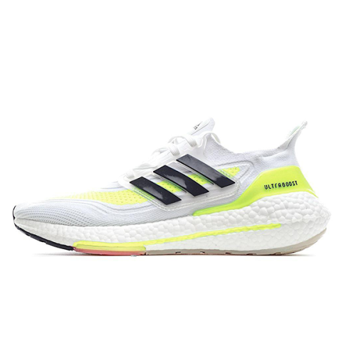 Adidas Ultraboost Men's Yellow White Sports Shoes - E-SEVEN STORE
