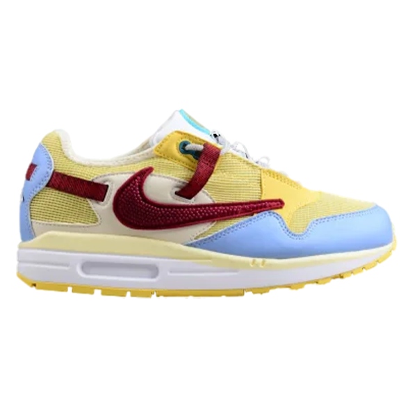 Nike Air Max x Travis Scott Unisex Yellow Blue Burgundy