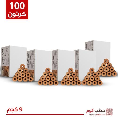 100 كرتون حطب سودس إماراتي