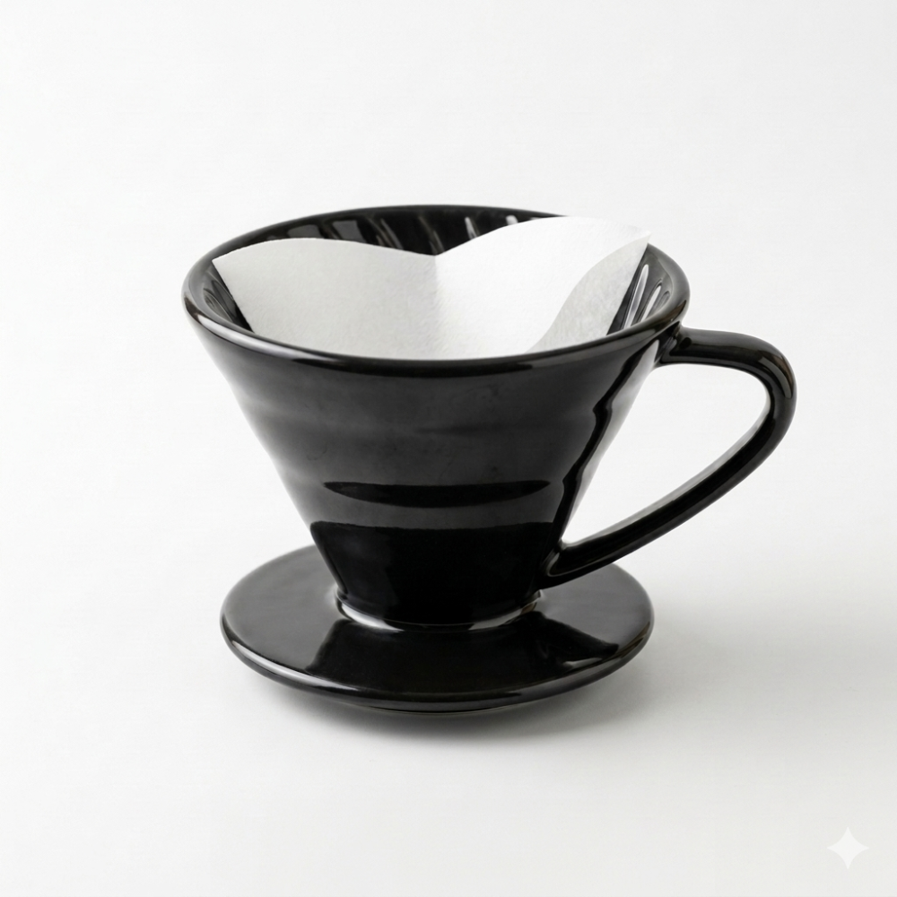قمع تقطير V60 سيراميك - مقاس 02 | V60 Dripper