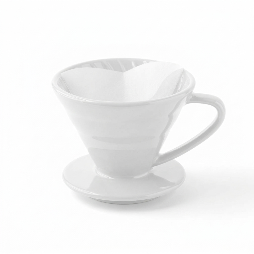 قمع تقطير V60 سيراميك - مقاس 02 | V60 Dripper