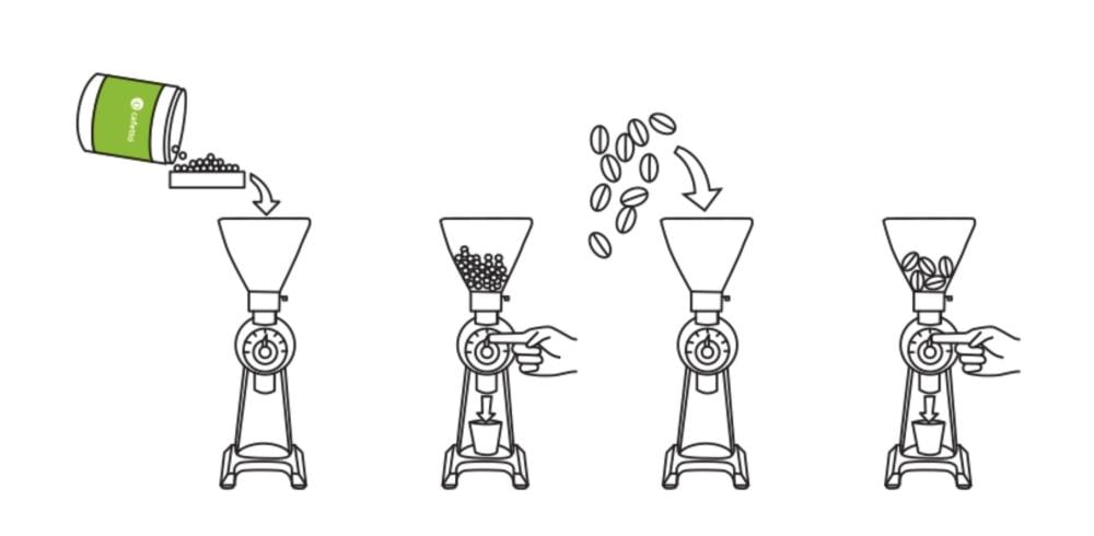 كافيتو منظف مطحنة القهوة | Cafetto Grinder Clean 450g