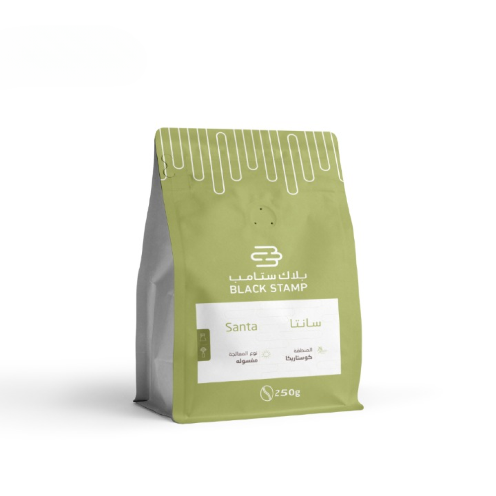 كوستاريكا سانتا - بلاك ستامب | Santa