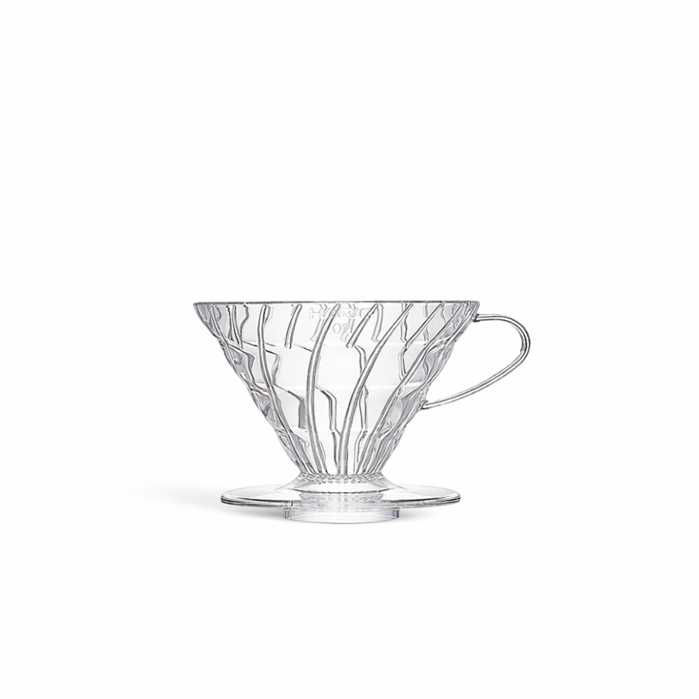 قمع تقطير V60 بلاستيك - مقاس 01 - 02 | Coffee Dripper