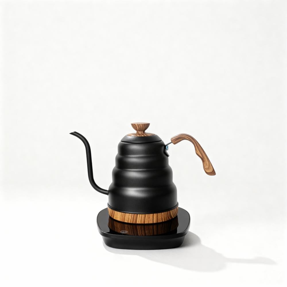 غلاية ستريكس Strix الذكية للترشيح 1 لتر - اسود خشبي | Smart Pour Kettle 1L