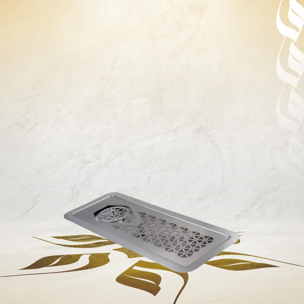 رينزر فضي 60*24 سم | Silver Rainser رينزر فضي 60*24 سم | Silver Rainser