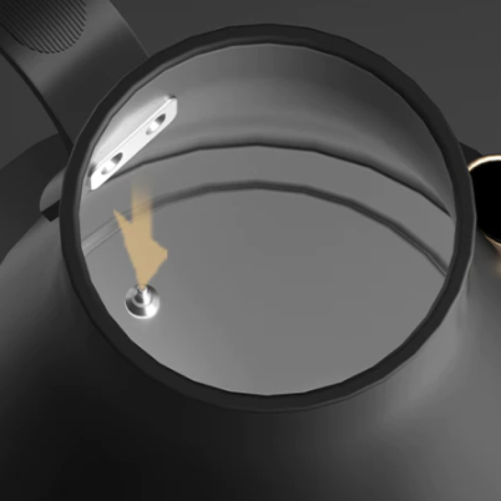 غلاية كوكنير الكهربائية - ام9 | Cocinare FLOW M9 Kettle Black 900ml