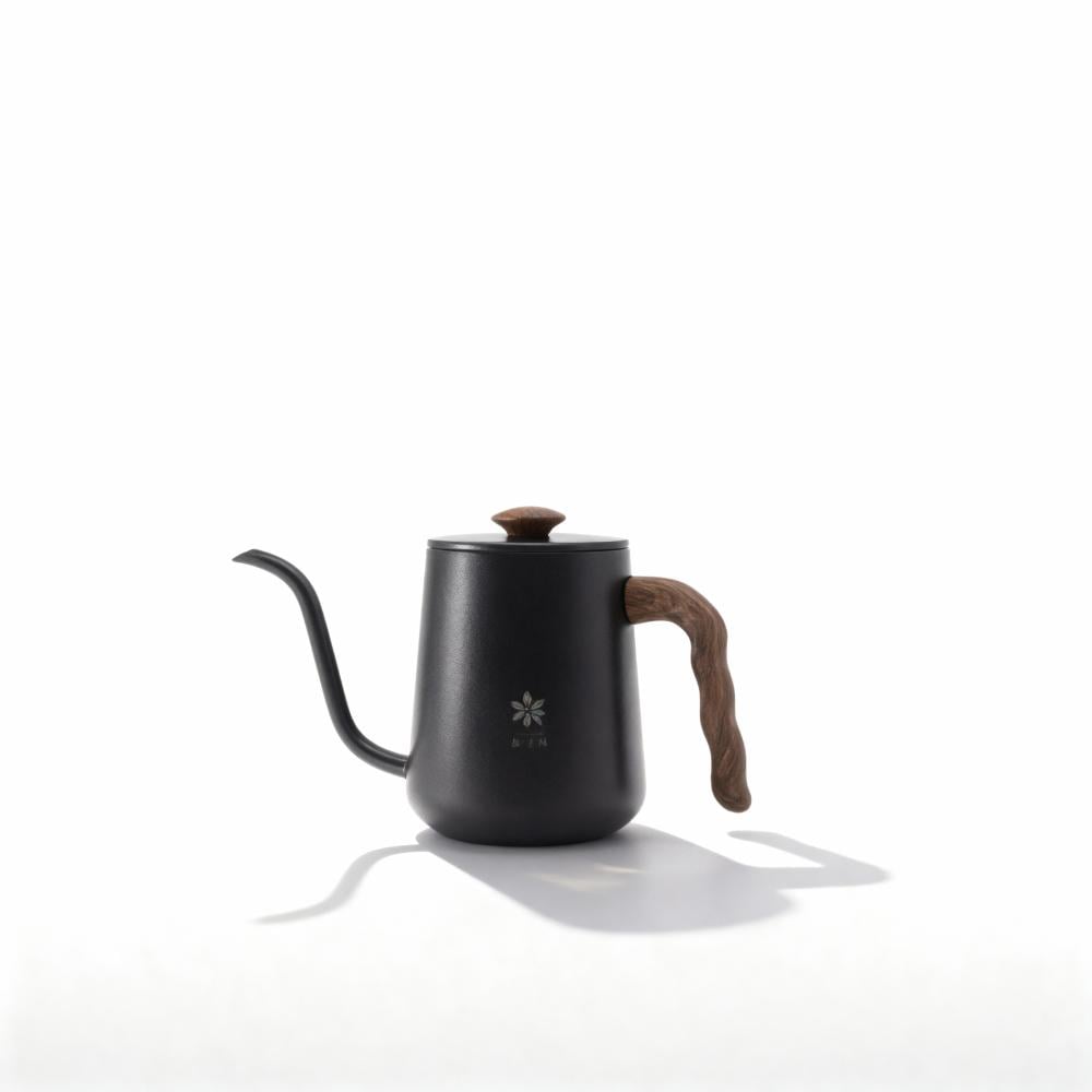 ابريق تقطير القهوة 600 مل | اسود - ابيض