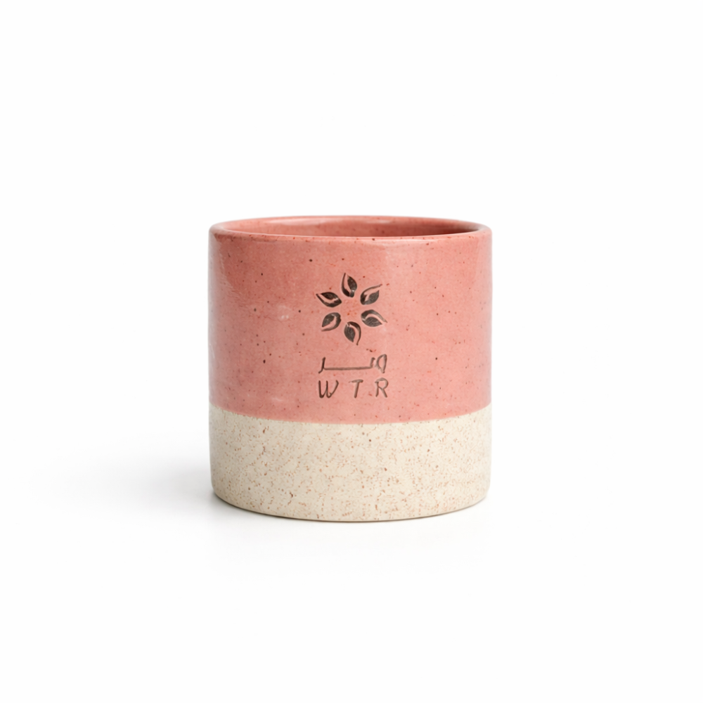 كوب اسبريسو انيق - 100 مل | وردي