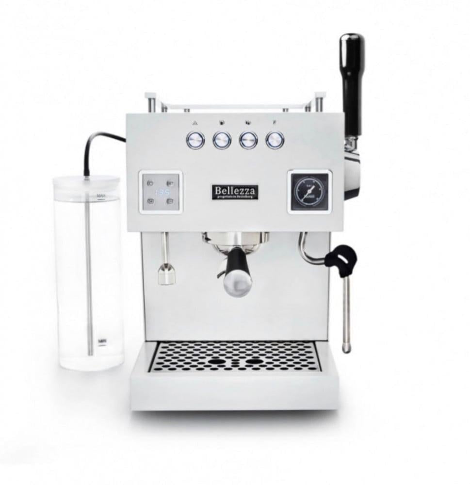 ماكينة قهوة بيليزا بيلونا - اسود و ستيل | Bellezza Coffee Machine - Bellona 60Hz