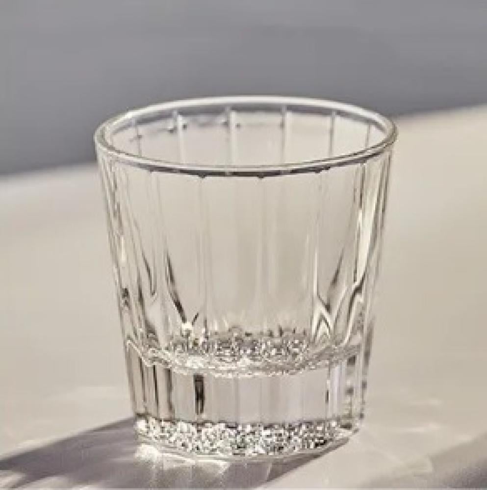 كوب زجاجي كريستال 200 مل - الوان متعددة | Glass CUP