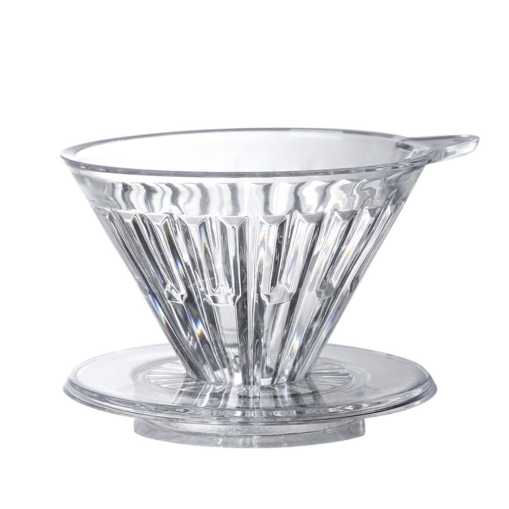 قمع V60 اكريليك شفاف - 01 & 02 | Acrylic Eye Dripper