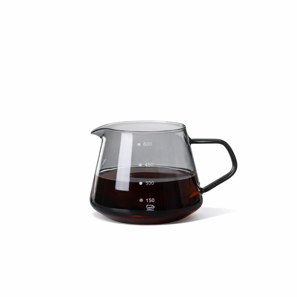 سيرفر V60 - زجاجي اسود داكن | V60 Server Black