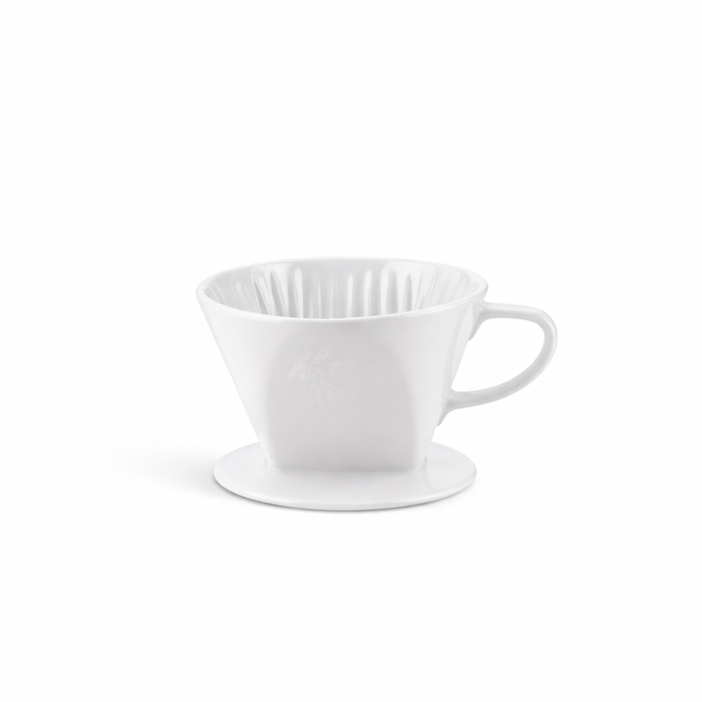 قمع تقطير سيراميك شبيه كاليتا - ابيض | KALITA WHITE