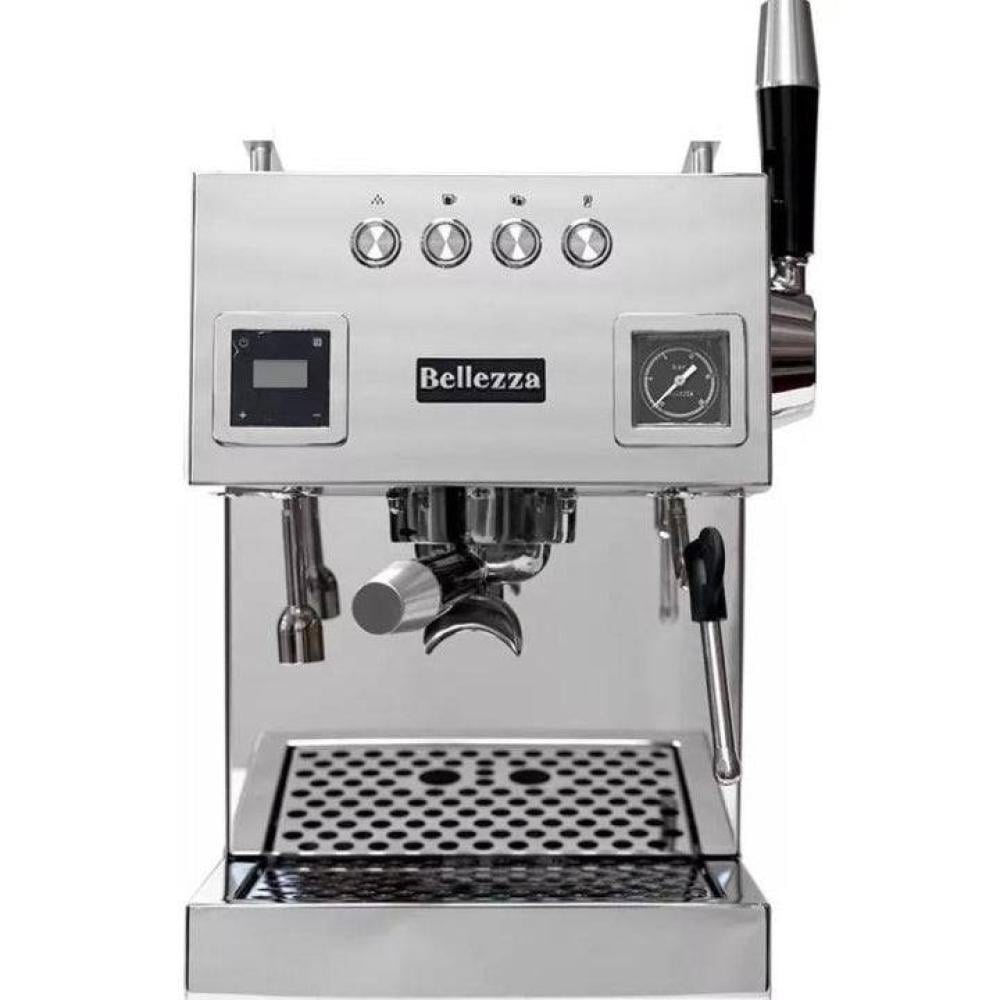 ماكينة قهوة بيليزا بيلونا - اسود و ستيل | Bellezza Coffee Machine - Bellona 60Hz