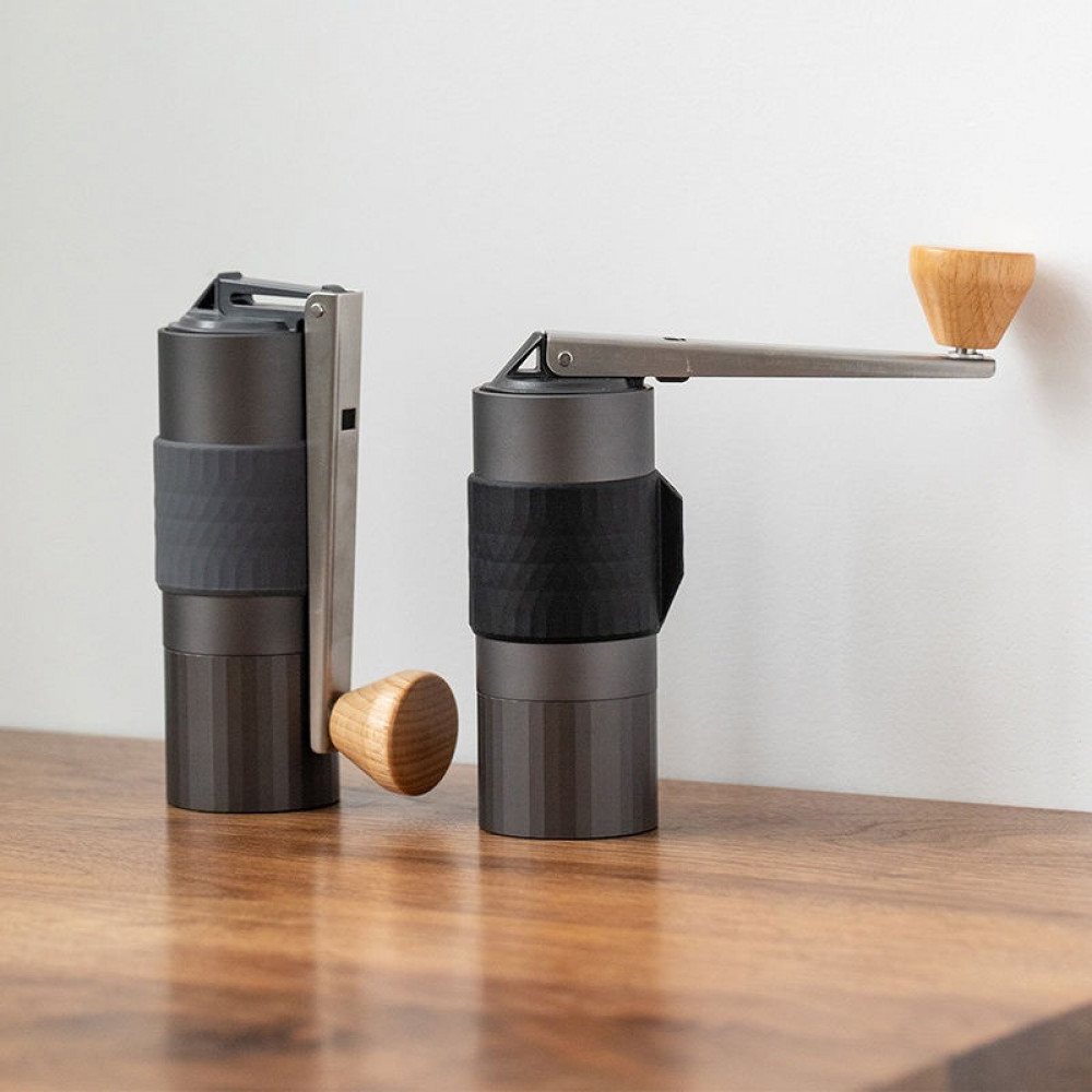 طاحونة يدوية ستانلس ستيل - أسود | Grinder Stanel Steel