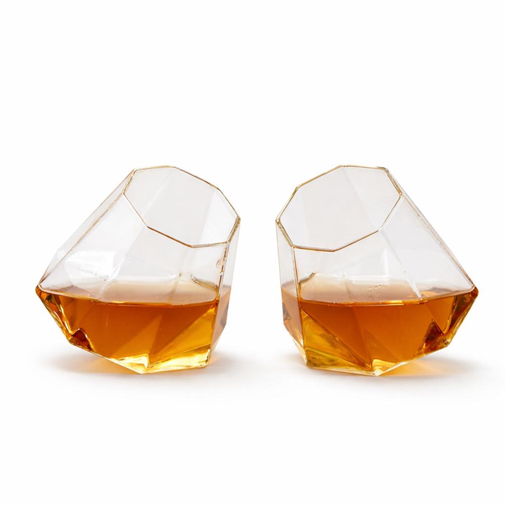 كوب زجاجي مضلع 300 مل | CUP