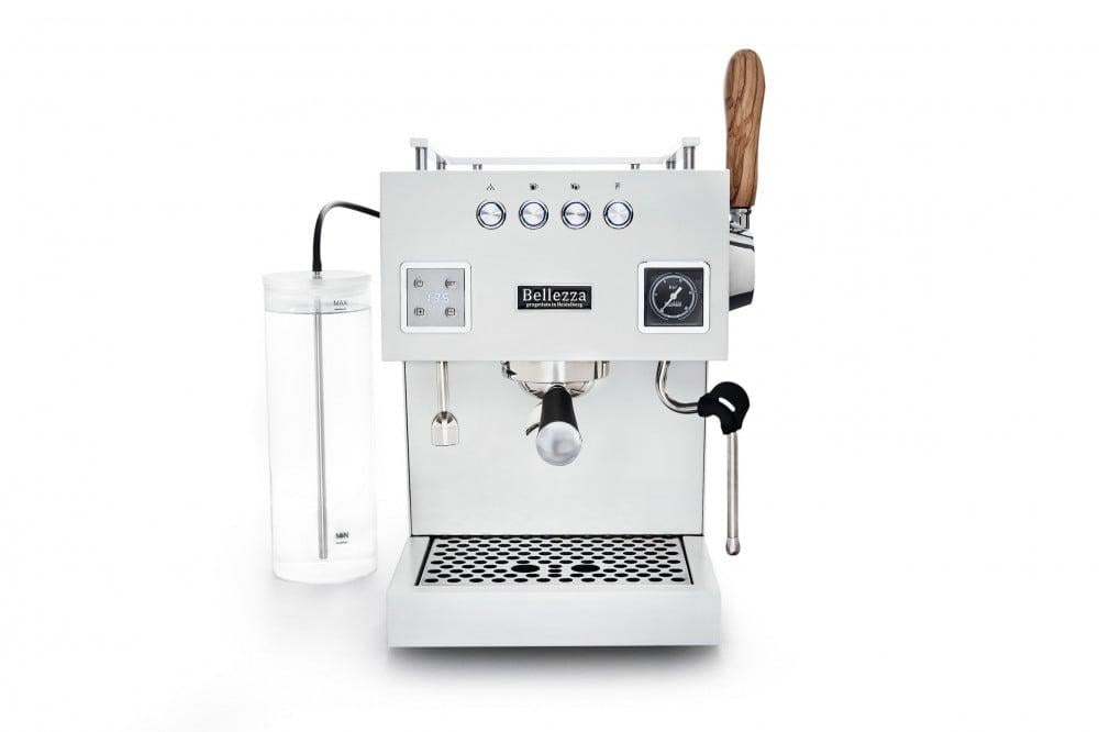 ماكينة قهوة بيليزا بيلونا - اسود و ستيل | Bellezza Coffee Machine - Bellona 60Hz
