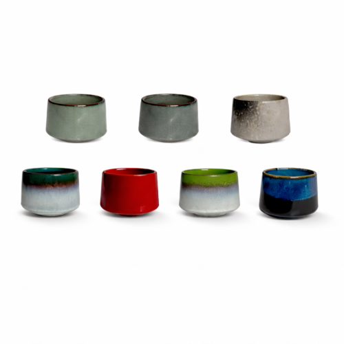 منتج مجاني: كوب سيراميك - حجري ملون 180 مل | الوان متعددة