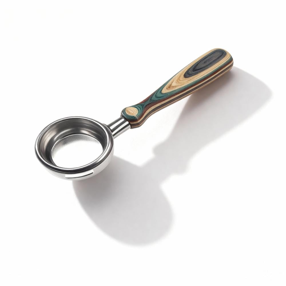 بورتافلتر مكشوف 58 ملم - خشب الوان فاخرة | Portafilter Bottomless