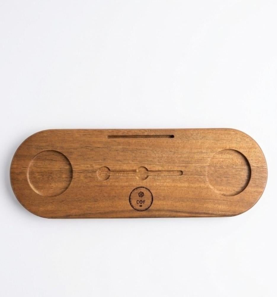 حامل كوب اسبريسو خشبي | Wooden Espresso Cup Holder