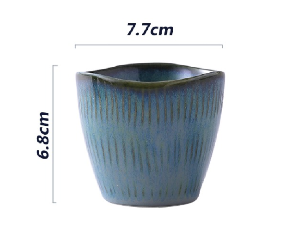 كوب سانسا المائل 170 مل - 4 الوان | CUP CERAMIC